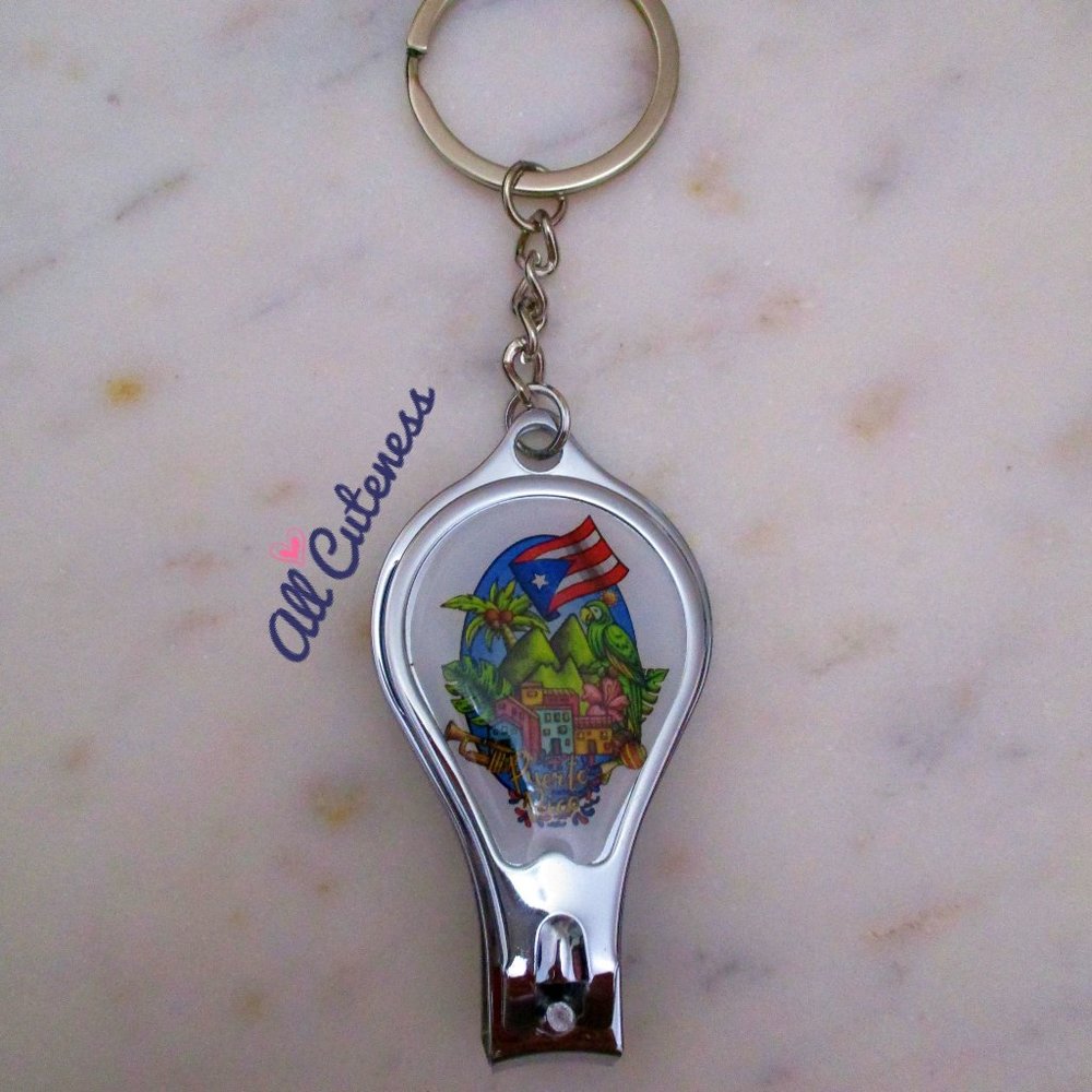 Puerto Rico Keychain (NWOT) - Picture 2 of 9